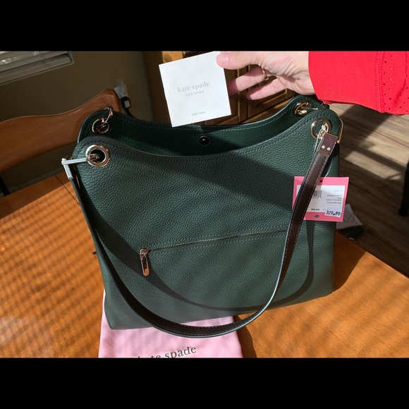 Kate Spade Asian Collection Loop Large Leather Tassel Shoulder Bag - Picture 11 of 12